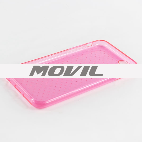 NP-1860 Transparente tpu funda para iPhone  6-2